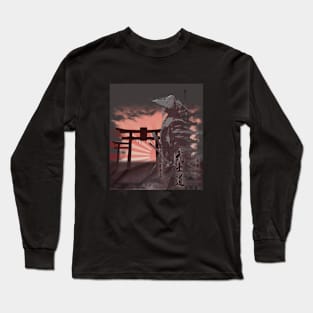 Samurai Warrior - Japanese Anime Manga Long Sleeve T-Shirt